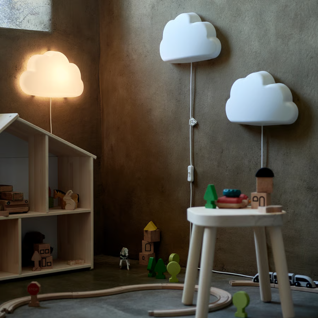 White Cloud Wall Light
