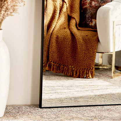 Black Framed Wall Mirror