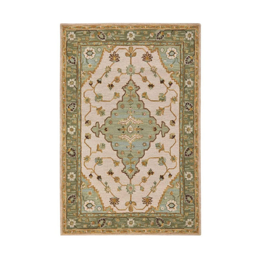 Persian Inspired Hand-tufted Rug