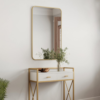 Gold Framed Wall Mirror