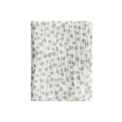White Clover Baby Blanket