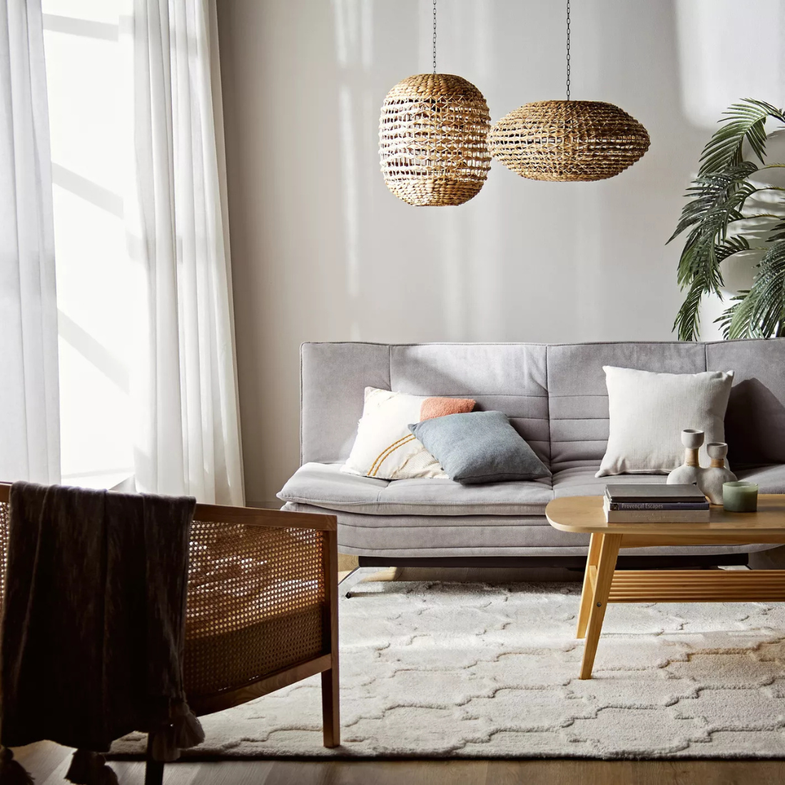 Off White Sienna Textured Rug