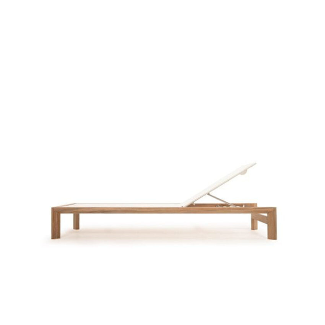 Ora Oak Sun Lounger