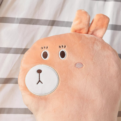 Orange Bear Cushion