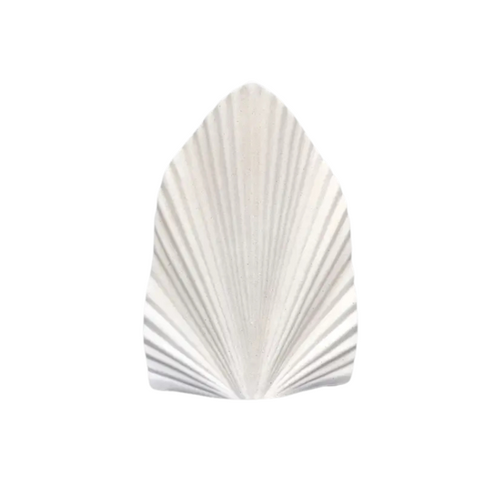 Leaf Ribbed Vase
