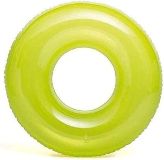 Neon Yellow Inflatable Ring