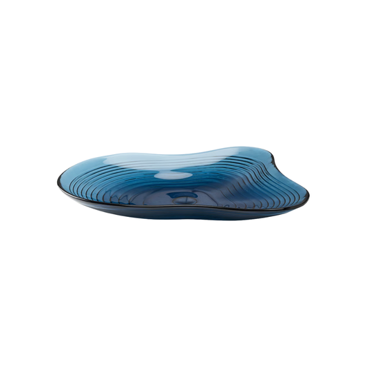 Blue Irregular Decorative Dish