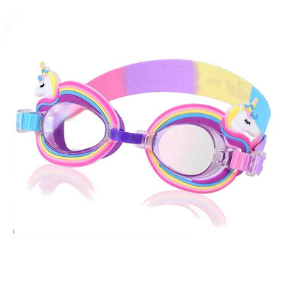 Kids Rainbow Multicolored Beach Goggles