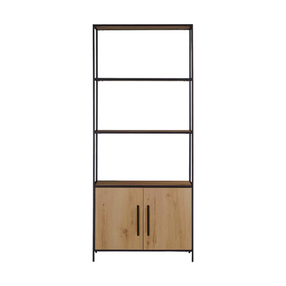 Urban Bookcase with Doors