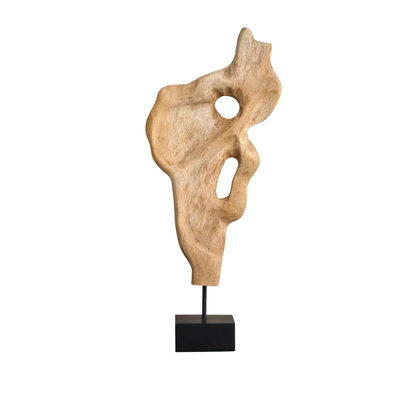 Abstract Wooden Sculpture