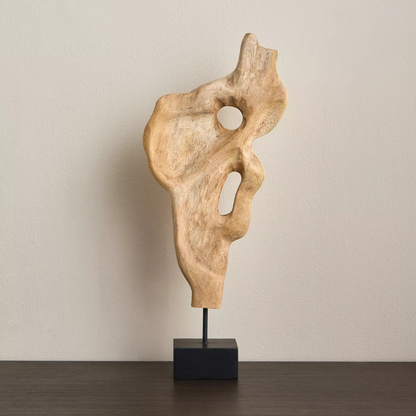 Abstract Wooden Sculpture