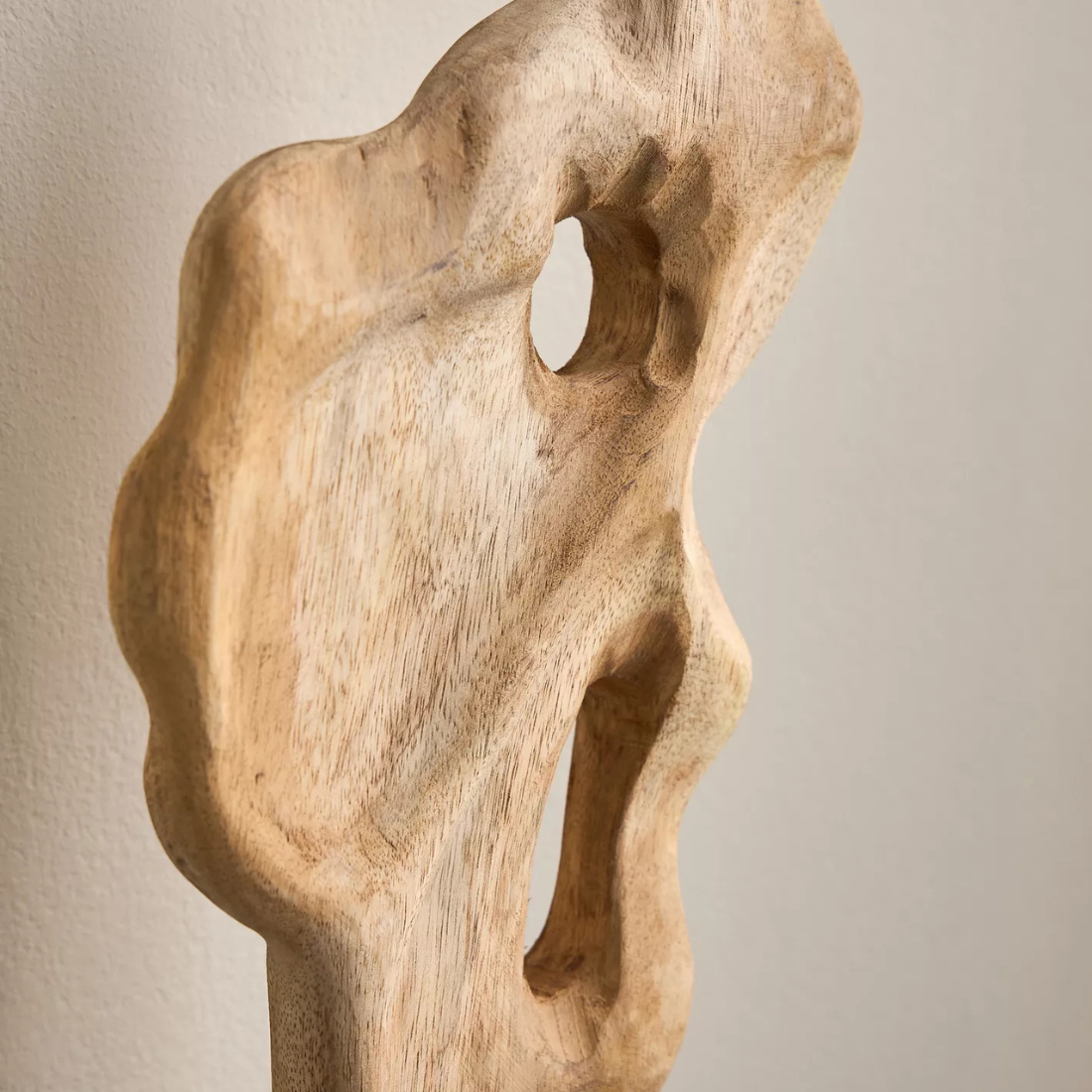 Abstract Wooden Sculpture