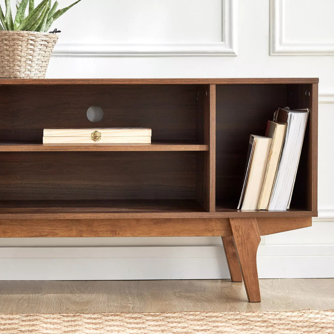 Walnut TV Unit