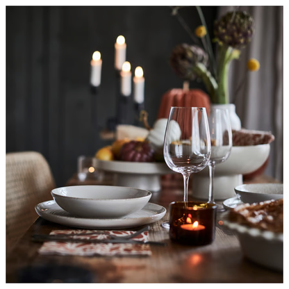 Brown Glass Candle Holder