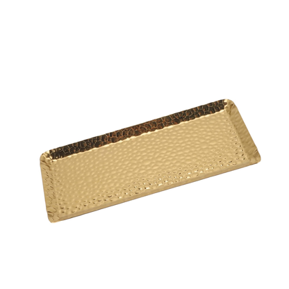 Hammered Gold Trinket Tray