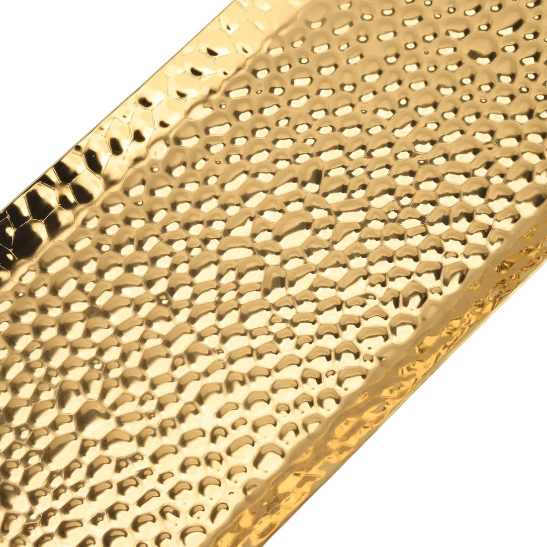 Hammered Gold Trinket Tray