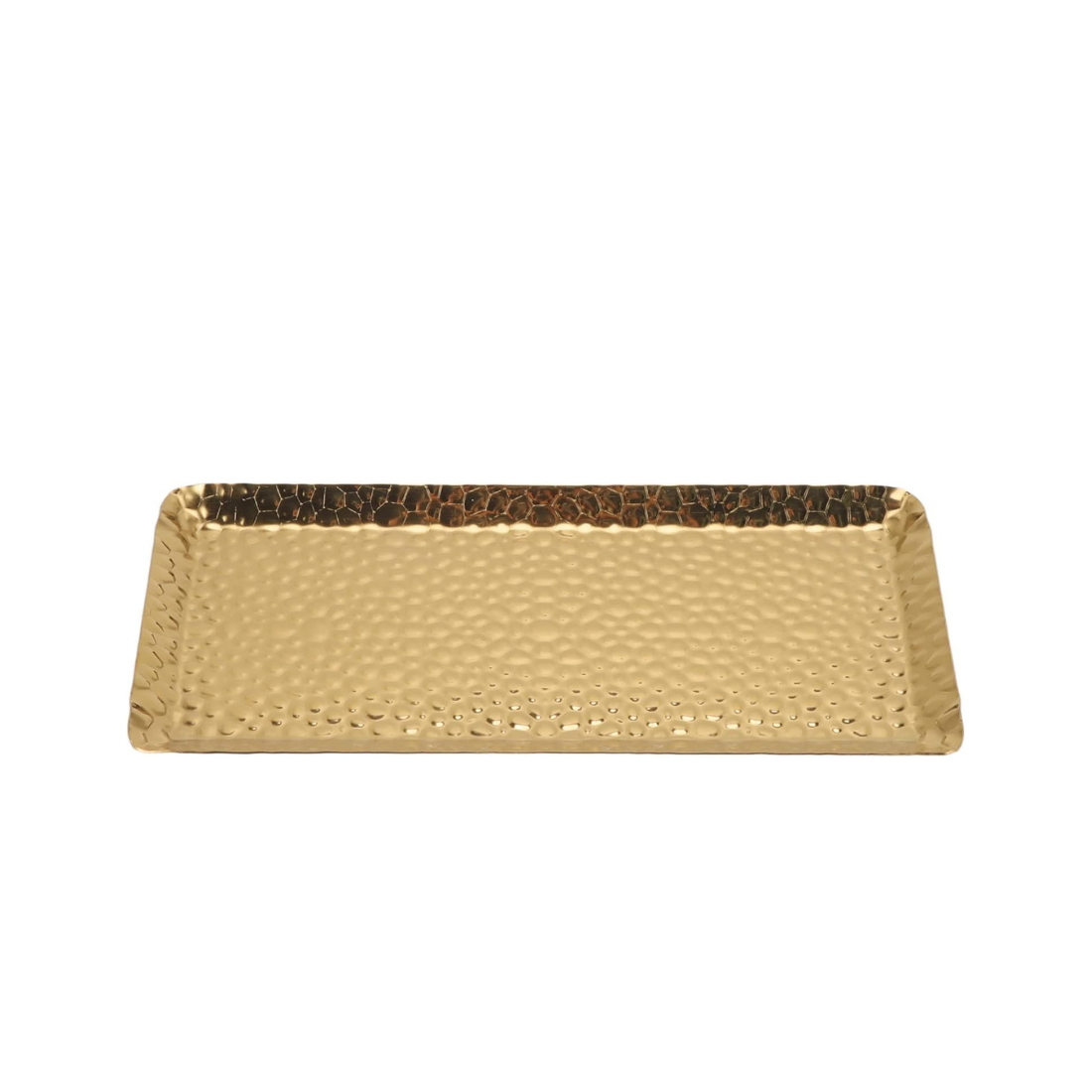 Hammered Gold Trinket Tray