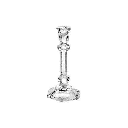 Crystal Taper Candle Holder Set