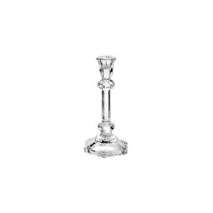 Crystal Taper Candle Holder Set