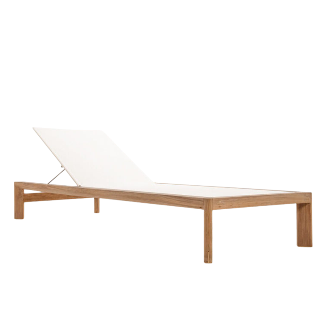 Ora Oak Sun Lounger