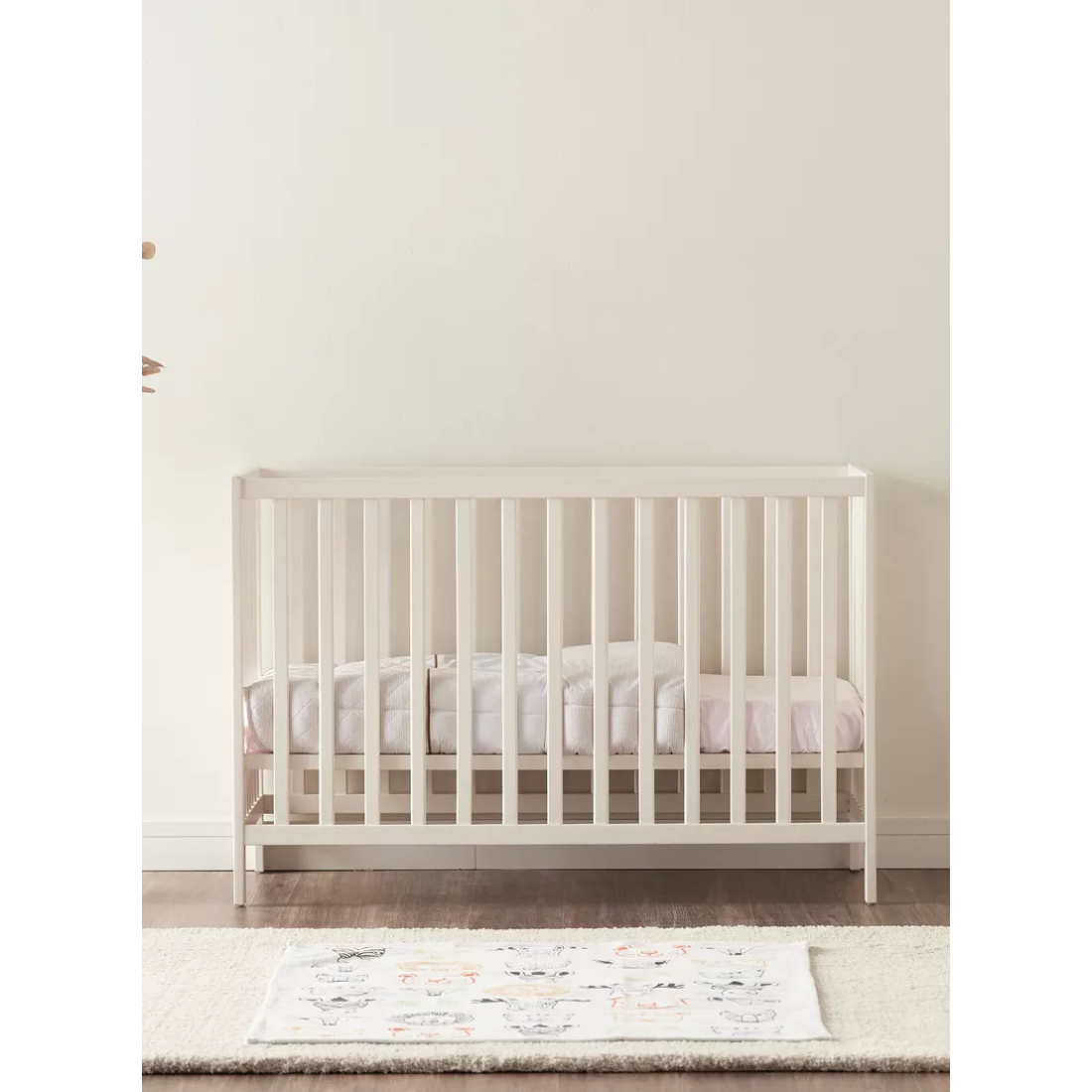 White Baby Crib
