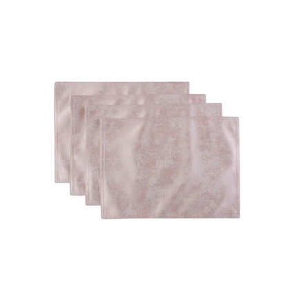 Set of 4 Pink Placemats