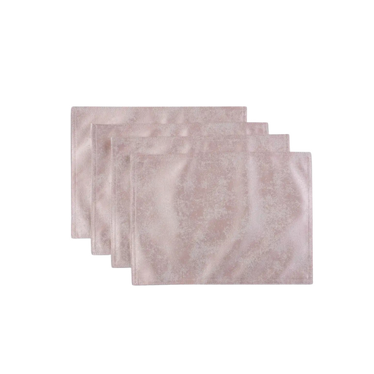 Set of 4 Pink Placemats