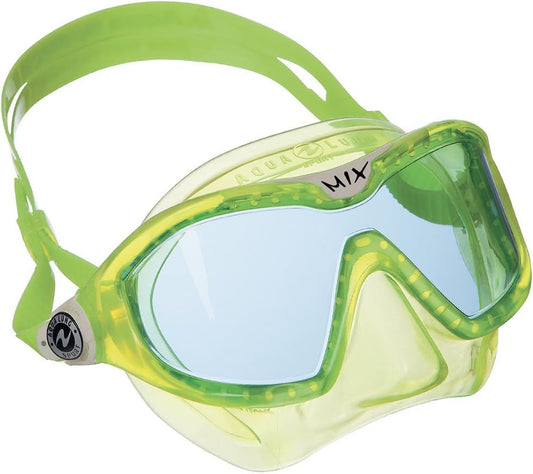 Kids Neon Green Snorkling Goggles
