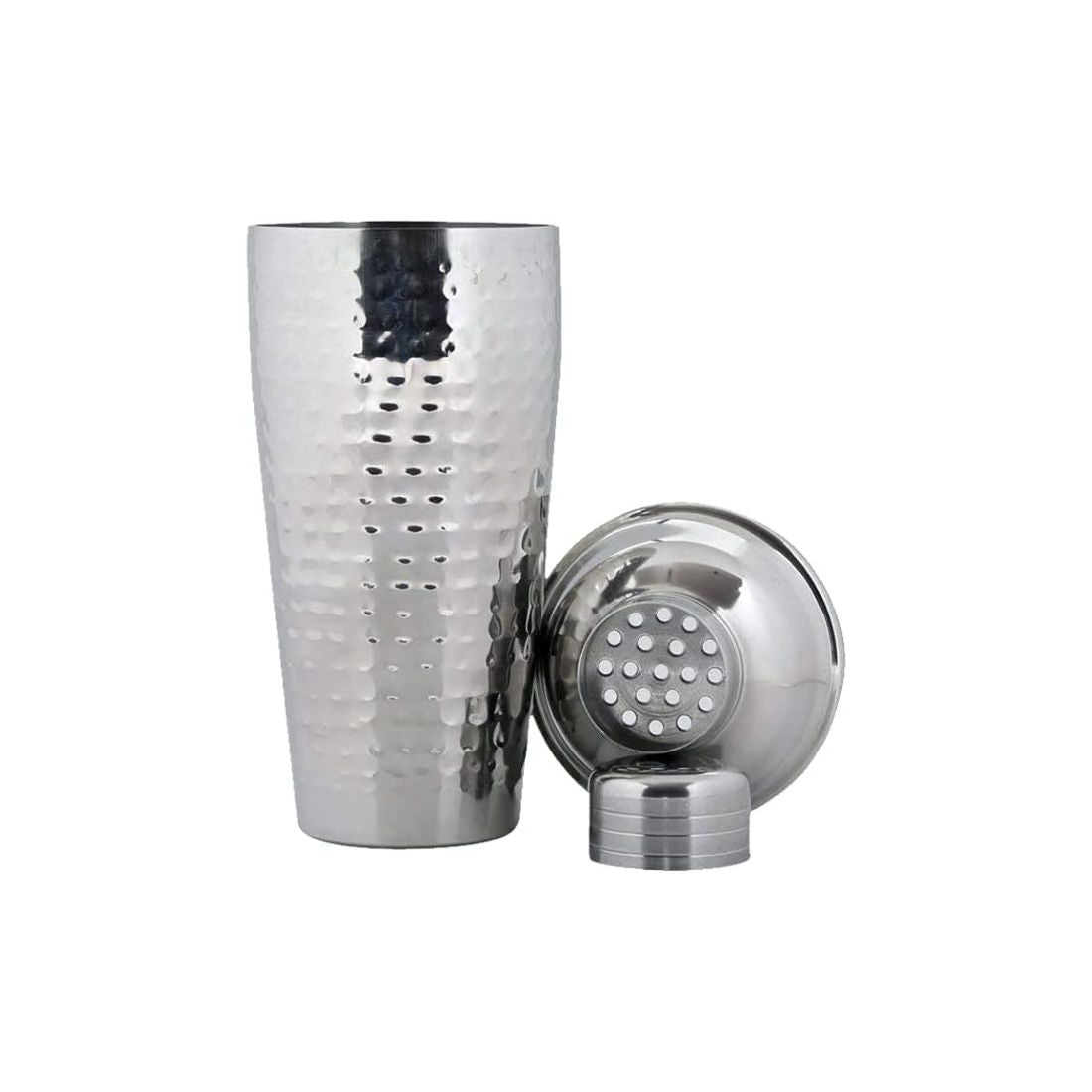 Hammered Silver Cocktail Shaker
