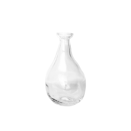 Clear Irregular Bulb Vase