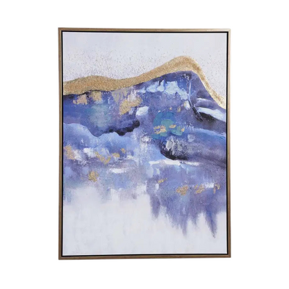 Blue Wave Canvas Wall Art