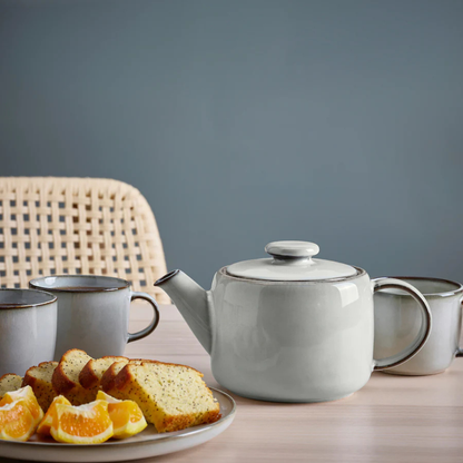Grey Ceramic Tea Pot