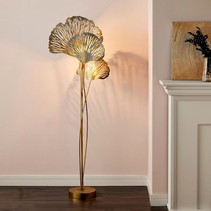 Coral Textured Floor Lamp