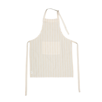 Yellow Striped Apron