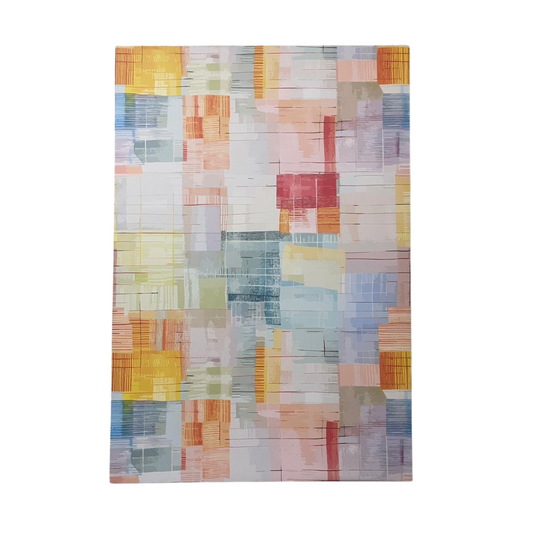 Multicolored Square Abstract Art