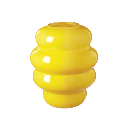Yellow Glossy Vase