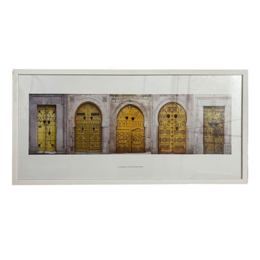 Yellow Doors Framed Artwork