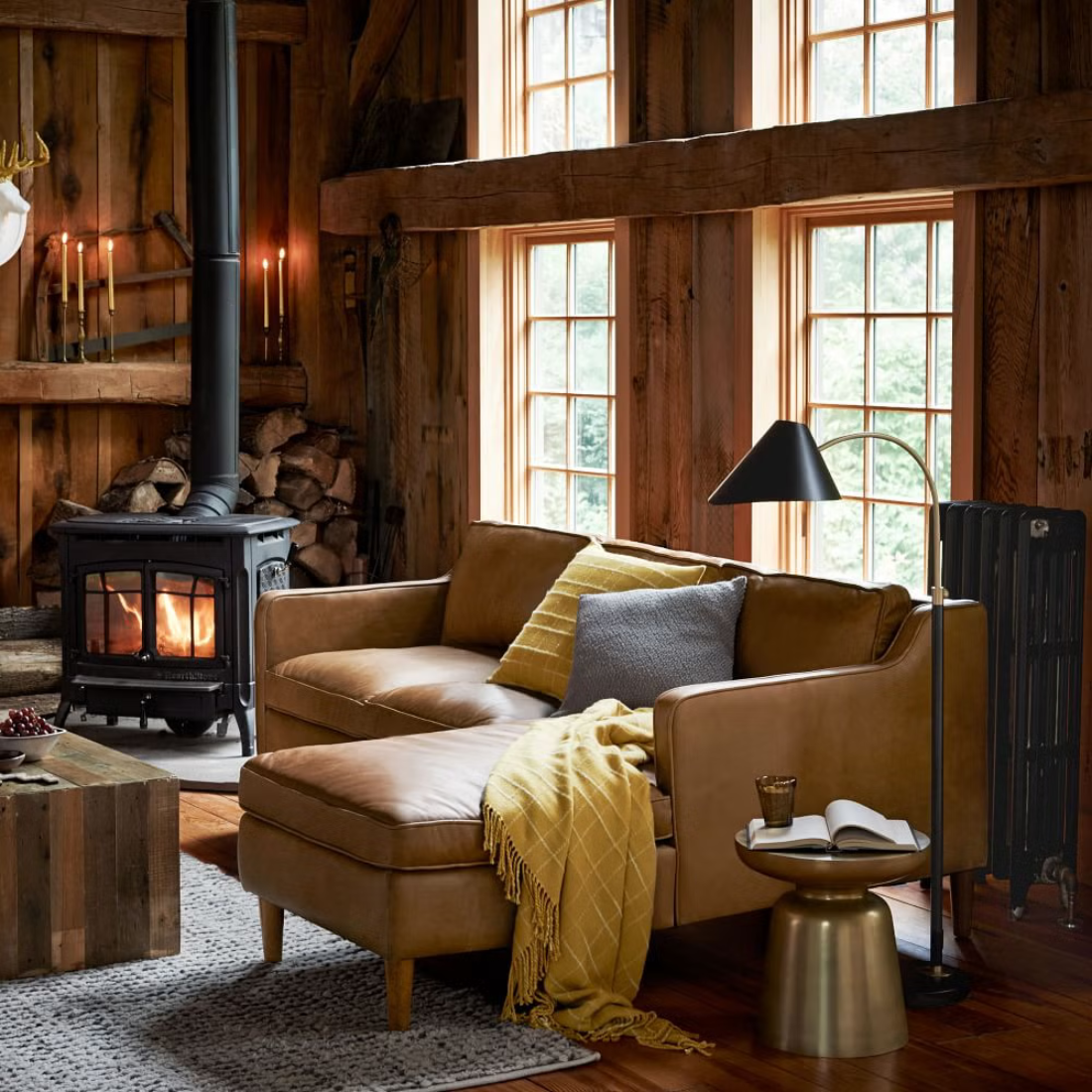 Martini Brass End Table