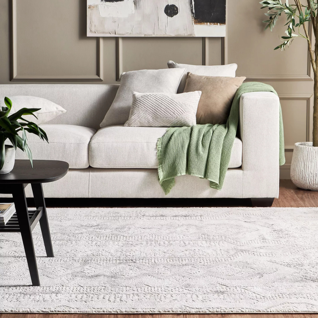 Light Grey Sierra Rug