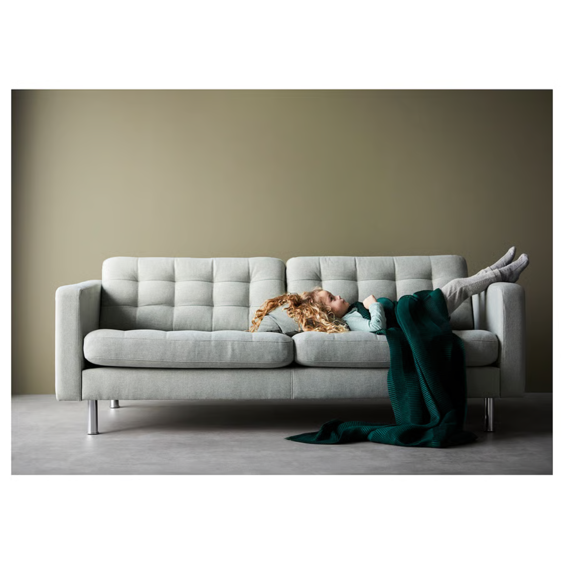 Mint Green 3 Seater Couch