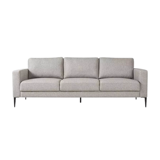 Light Grey Minimalistic  3 Seater Couch