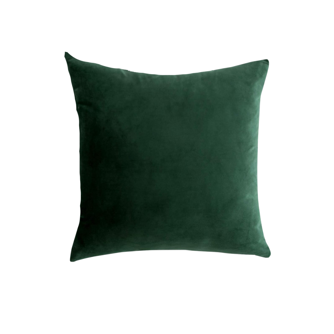 Dark Green Velvet Cushion Cover