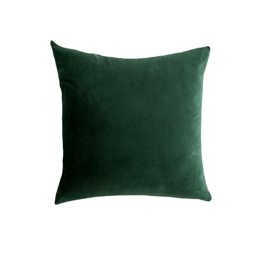 Dark Green Velvet Cushion Cover