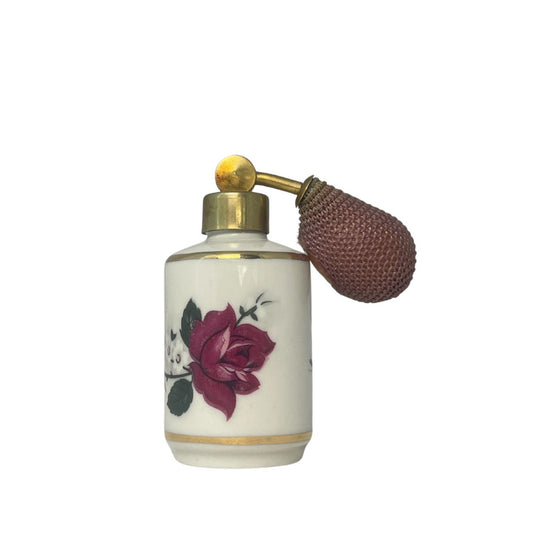 Vintage Painted Perfume Atomizer