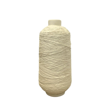White Thread Cone Vase