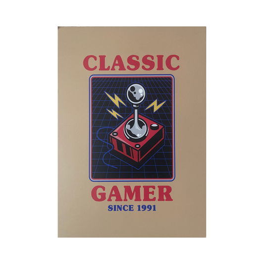 Beige Gamer Poster