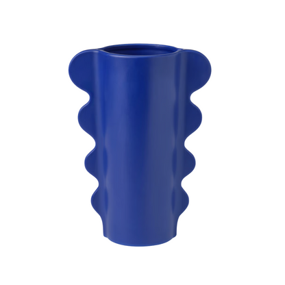 Deep Blue Tall Vase