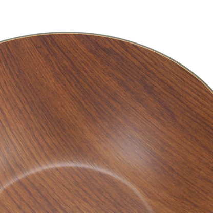 Large Rectangular Wood Finish Melamine Bowl