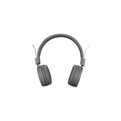 Grey Retro Style Headphones