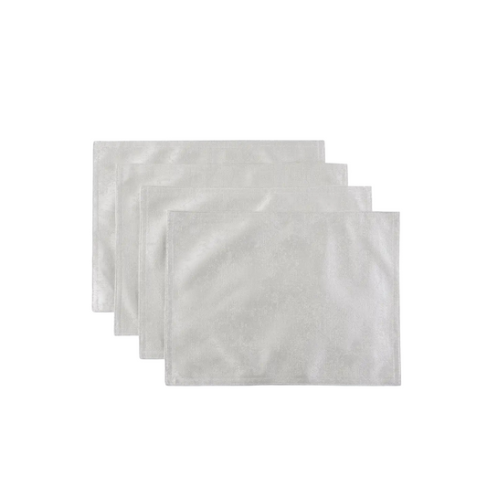 Set of 4 Ivory Placemats
